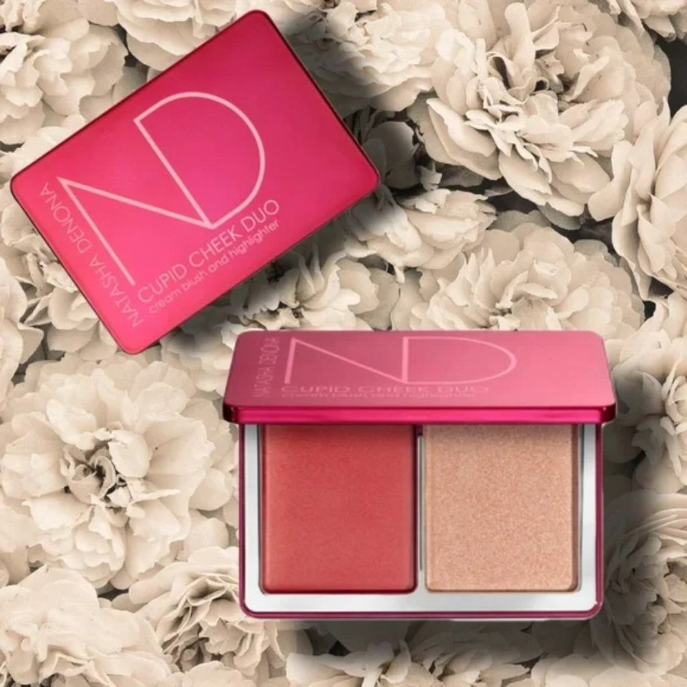 Natasha Denona Cupid Cheek Duo: Blush and Highlighter